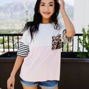 Cat In The Pocket Top NWT